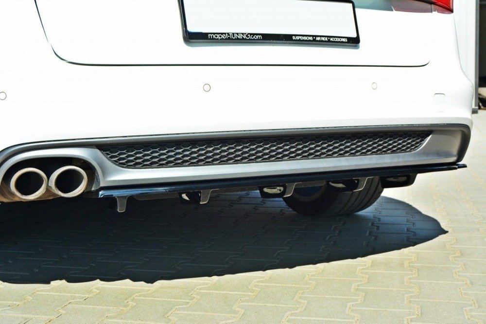 Splitter Tylny Środkowy Audi A6 C7 S-Line Avant