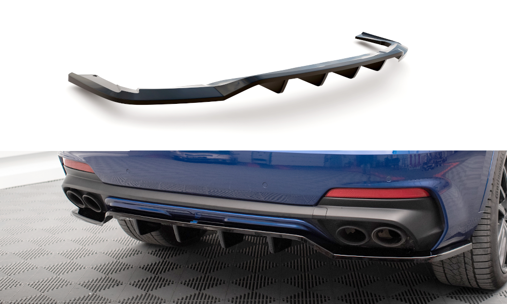 Splitter Tylny Środkowy (Z Dyfuzorem) Maserati Levante GTS Mk1