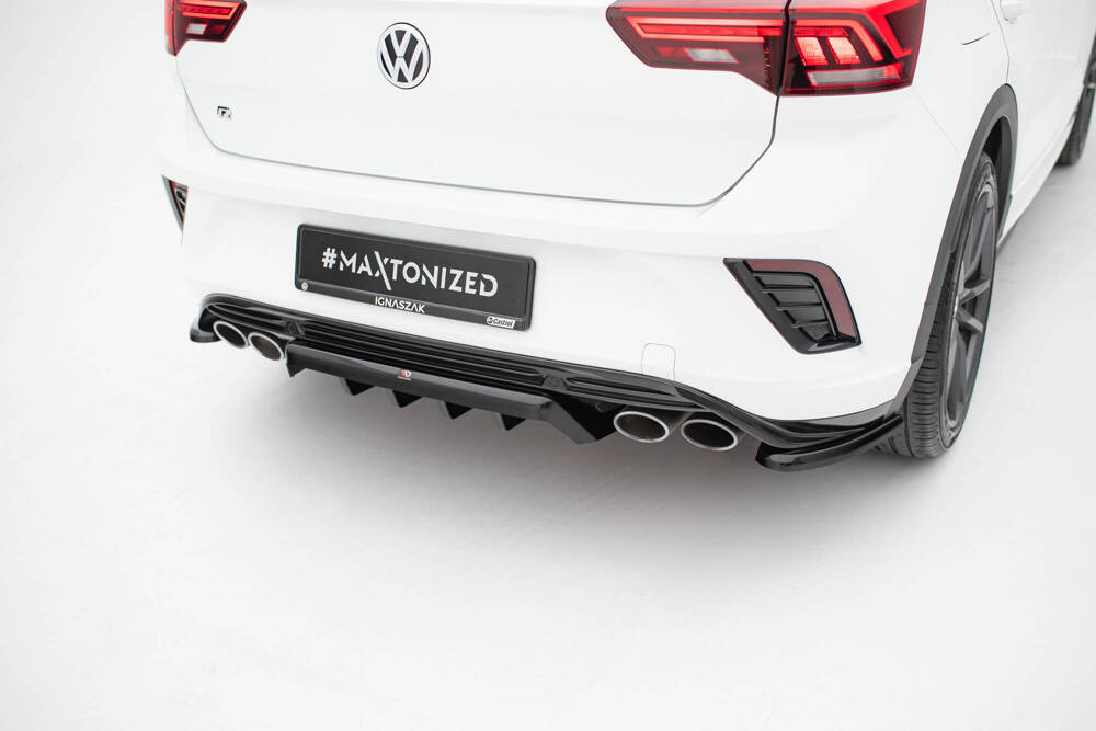 Splitter Tylny Środkowy (Z Dyfuzorem) Volkswagen T-Roc R Mk1