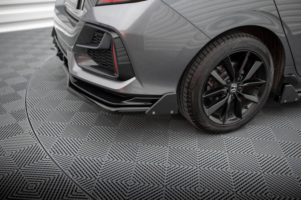 Splitter Tylny V.1 (Z Dyfuzorem) + Flaps Honda Civic Sport Mk 10 Facelift