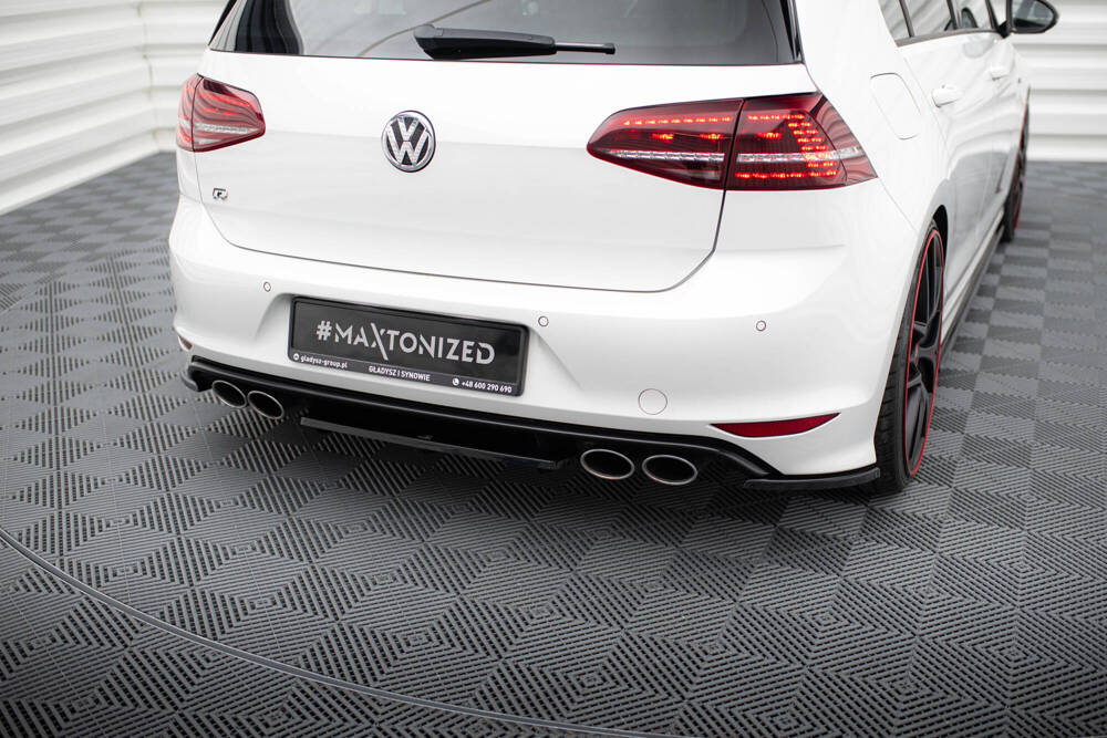 Splitter Tylny VW Golf 7 R (Z dyfuzorem)