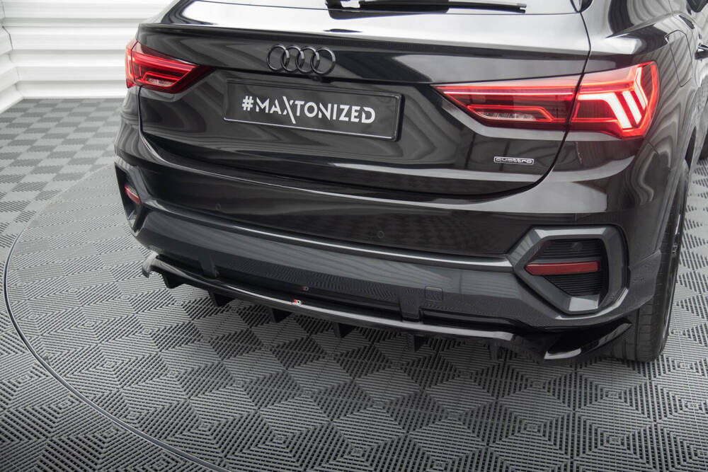 Splitter Tylny (Z Dyfuzorem) Audi Q3 Sportback F3