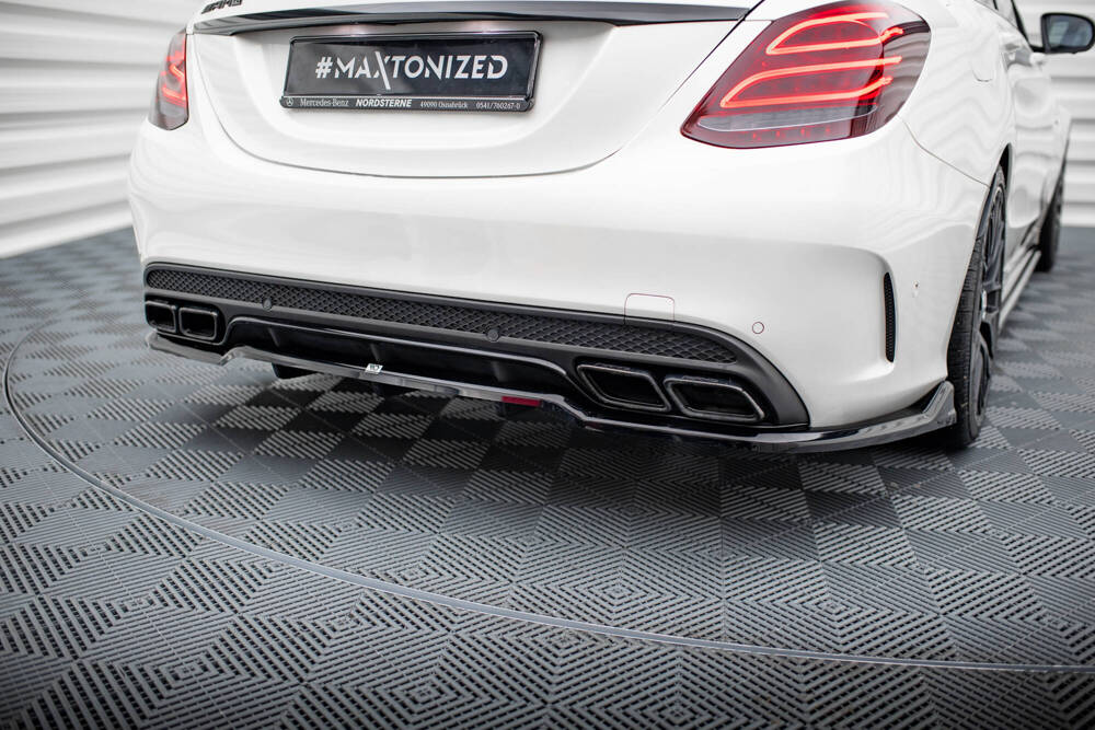 Splitter Tylny (Z Dyfuzorem) Mercedes-AMG C63 Sedan / Estate W205 / S205