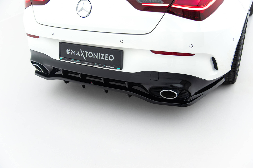 Splitter Tylny (Z Dyfuzorem) Mercedes-AMG CLA 35  / 45  Coupe / Shooting Brake C118 Facelift / X118 Facelift