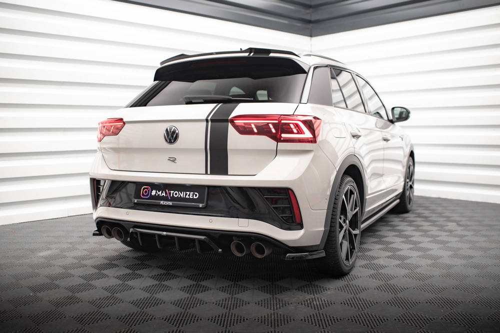 Splitter Tylny (Z Dyfuzorem) Volkswagen T-Roc R / R-Line Mk1 Facelift