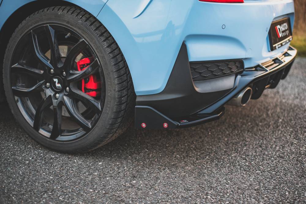 Splittery Tylne Boczne V.7 + Flaps Hyundai I30 N Mk3 Hatchback