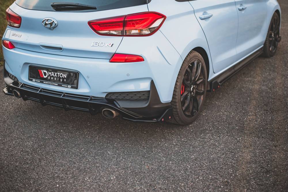 Splittery Tylne Boczne V.7 + Flaps Hyundai I30 N Mk3 Hatchback