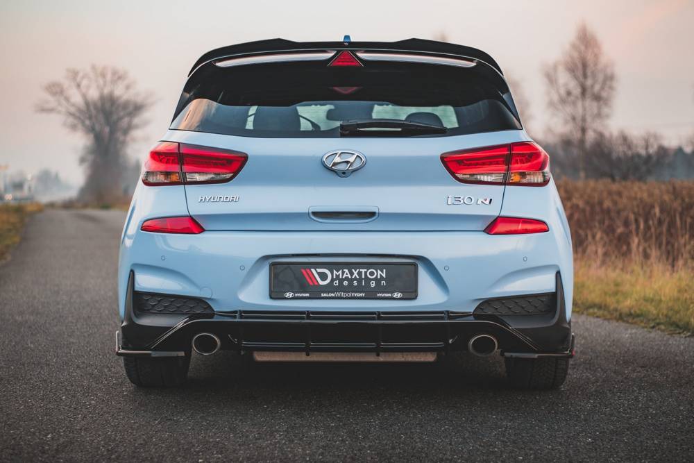 Splittery Tylne Boczne V.7 + Flaps Hyundai I30 N Mk3 Hatchback