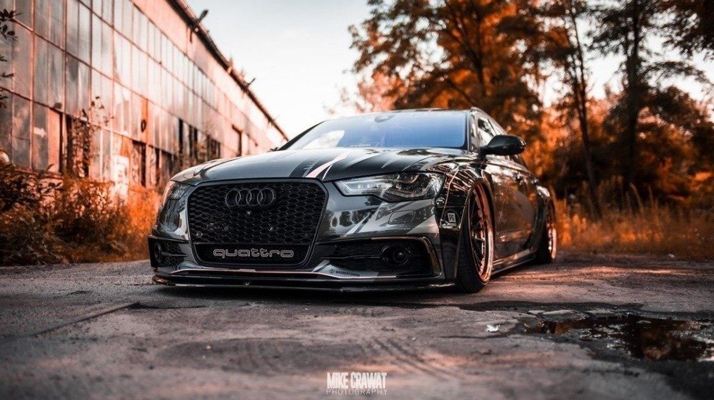 Wide Body Audi S6 C7 Avant + Zestaw Splitterów