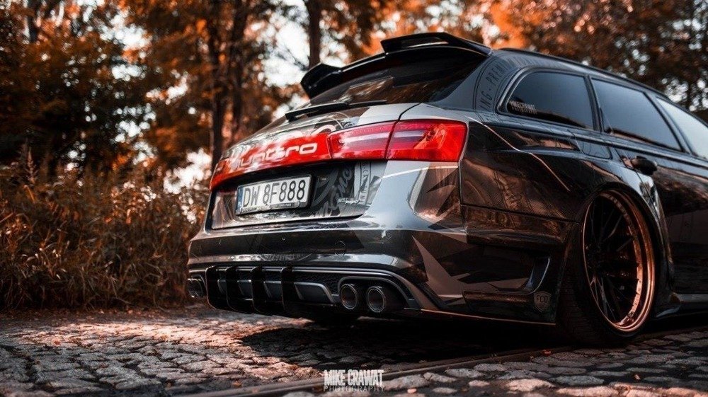 Wide Body Audi S6 C7 Avant + Zestaw Splitterów