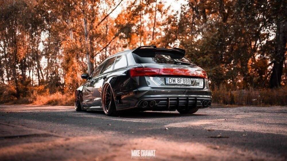 Wide Body Audi S6 C7 Avant + Zestaw Splitterów