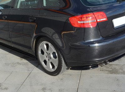  Splittery tylne Audi A3 Sportback 8P i 8P Facelift