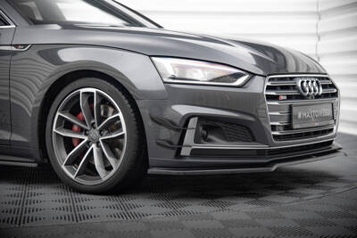 Canards(owiewki przedniego zderzaka) Audi S5 / A5 S-Line Coupe / Sportback F5