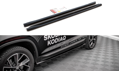 Dokładki Progów Skoda Kodiaq Mk1 Facelift