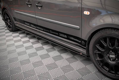 Dokładki Progów Volkswagen Caddy Long Mk3 Facelift