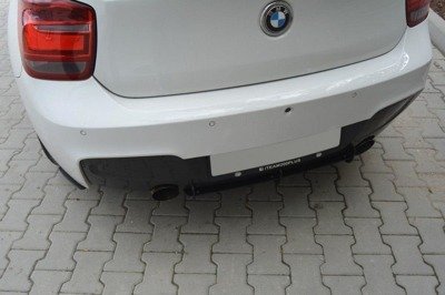 Dyfuzor Tylny i Splittery Tylne Boczne BMW 1 F20 M-Power Przedlift