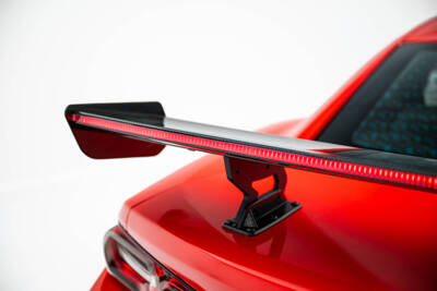 Karbonowy Spoiler Z Wewnętrznymi Wspornikami + LED Chevrolet Camaro SS Mk6 Facelift