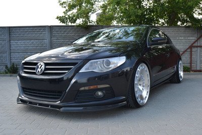 SPLITTER PRZEDNI V.1 VW PASSAT CC PRZEDLIFT, STANDARDOWY ZDERZAK