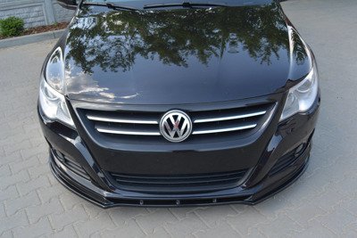 SPLITTER PRZEDNI V.1 VW PASSAT CC PRZEDLIFT, STANDARDOWY ZDERZAK