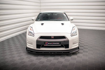 Splitter Przedni + Flaps Nissan GTR R35 Facelift