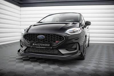 Splitter Przedni Street Pro + Flaps Ford Fiesta ST Mk8 Facelift