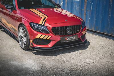 Splitter Przedni Street Pro + Flaps Mercedes-AMG C43 Coupe C205