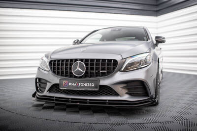 Splitter Przedni Street Pro + Flaps Mercedes-AMG C43 Coupe / Cabrio C205  Facelift / A205 Facelift