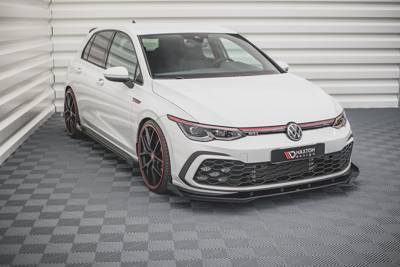 Splitter Przedni Street Pro + Flaps Volkswagen Golf GTI / GTE / GTD / R-Line Mk8