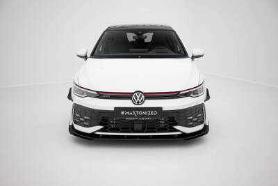 Splitter Przedni Street Pro + Flaps Volkswagen Golf GTI / GTE / R-Line Mk8 Facelift