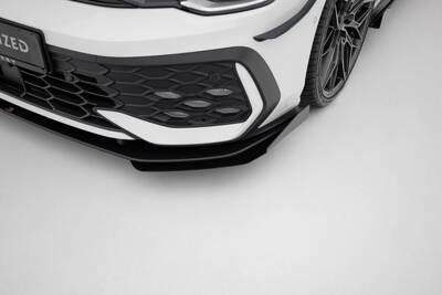 Splitter Przedni Street Pro + Flaps Volkswagen Golf GTI / GTE / R-Line Mk8 Facelift