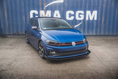 Splitter Przedni Street Pro + Flaps Volkswagen Polo GTI Mk6