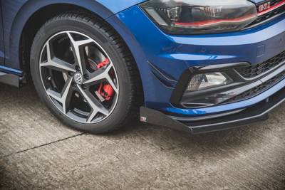 Splitter Przedni Street Pro + Flaps Volkswagen Polo GTI Mk6