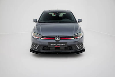 Splitter Przedni Street Pro + Flaps Volkswagen Polo GTI Mk6 Facelift