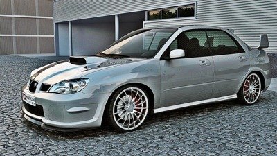 Splitter Przedni Subaru Impreza MK2 WRX STI (hawkeye)