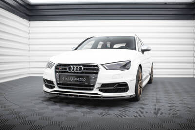 Splitter Przedni V.1 Audi S3 / A3 S-Line Sportback / Hatchback 8V