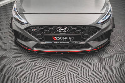 Splitter Przedni V.1 + Flaps Hyundai I30 N / I30 N-Line Hatchback/Fastback Mk3 Facelift