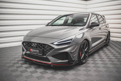 Splitter Przedni V.1 + Flaps Hyundai I30 N / I30 N-Line Hatchback/Fastback Mk3 Facelift