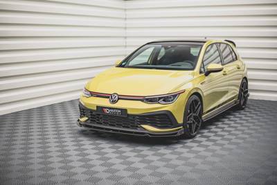 Splitter Przedni V.1 + Flaps Volkswagen Golf GTI Clubsport Mk8