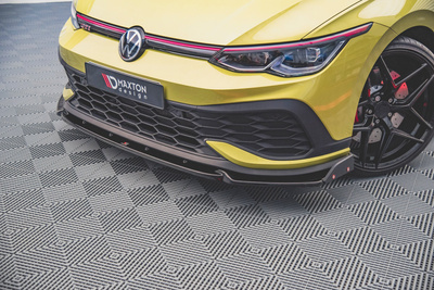 Splitter Przedni V.1 + Flaps Volkswagen Golf GTI Clubsport Mk8