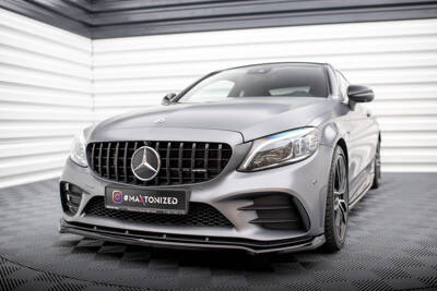 Splitter Przedni V.1 Mercedes-AMG C43 Coupe / Sedan / Estate C205 / W205 / S205 Facelift