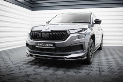 Splitter Przedni V.1 Skoda Kodiaq Sportline Mk1 Facelift