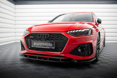 Splitter Przedni V.2 Audi RS4 B9 Facelift