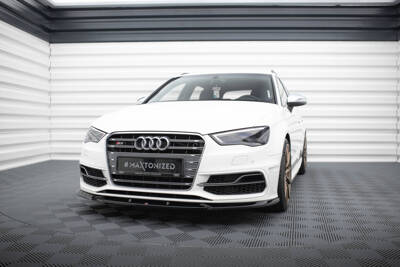 Splitter Przedni V.2 Audi S3 / A3 S-Line Sportback / Hatchback 8V