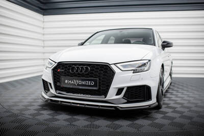 Splitter Przedni V.3 Audi RS3 Sedan 8V Facelift