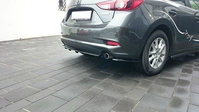 Splitter Tylny Mazda 3 BN (Mk3) Facelift (Z dyfuzorem)