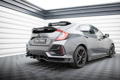 Splitter Tylny V.1 (Z Dyfuzorem) + Flaps Honda Civic Sport Mk 10 Facelift