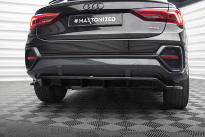 Splitter Tylny (Z Dyfuzorem) Audi Q3 Sportback F3