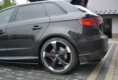 Splittery Tylne Boczne Audi RS3 8V FL Sportback