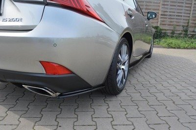 Splittery Tylne Boczne Lexus IS Mk3 Facelift T