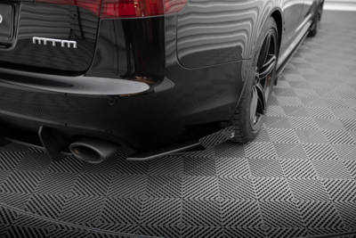 Splittery Tylne Boczne Street Pro + Flaps Audi RS6 Avant C6